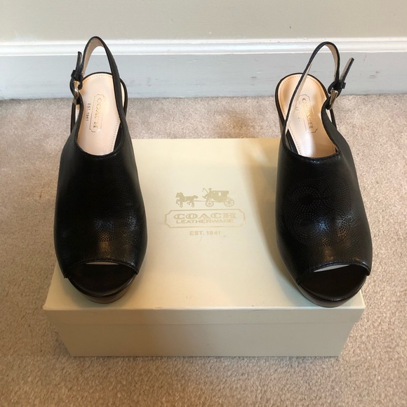 Coach Wedge Heels - Picture 3 of 3